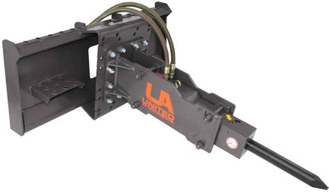 mini skid steer hydraulic hammer|hoe ram attachment.